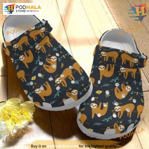 Sloths Free Shoes Happy Sloths Crocs, Sloth Love Forest Great Christmas