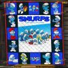 Smurfs Lover Fleece Blanket, Cozy Smuurfs Blanket, Creative Christmas Gifts