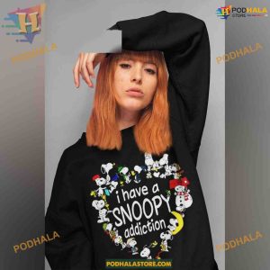 Snoopy Addiction Christmas Shirt, Matching Family Christmas Shirt
