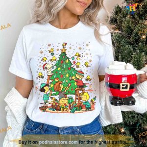 Snoopy Charlie Brown Xmas Shirt Vintage Peanuts Christmas Sweatshirt 3