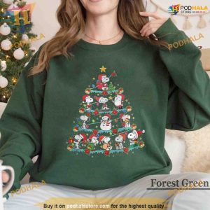 Snoopy Costume Christmas Tree Funny Shirt Unique Xmas Present 2