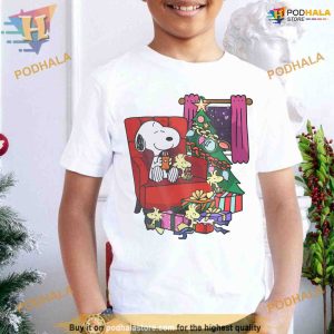 Snoopy Woodstocks Xmas Joy Retro Peanuts 90s Hoodie Shirt Sweatshirt Festive Gift 4