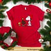 Snoopy and Woodstock Vintage Shirt, Christmas Sweatshirt Gift
