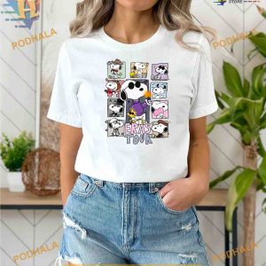 Snoopy for Swifties Eras Tour Shirt Taylors Xmas Version 3