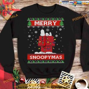 Snoopymas Ugly Snoopy Xmas Shirt, Funny Christmas Shirt For Family
