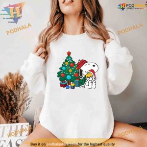 Snoopy's Thanksgiving & Xmas Autumn to Winter Shirt, Creative Gift