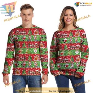 Snowflake Christmas Sweatshirt 3D Hoodie, Funny Xmas Gifts