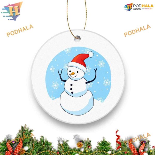 Snowman Christmas Keepsake 2023 Ornament, Family Tree Decoration