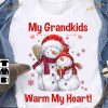 Snowman Family Warmth Shirt, Grandkids Make Christmas Bright