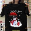 Snowman & Shih Tzu Christmas Tee, Funny Christmas Shirt For Family