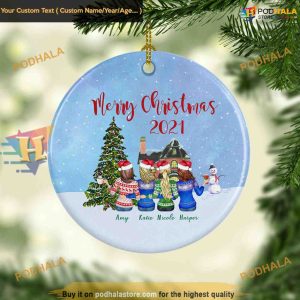 Soul Sisters Christmas Bauble, Custom Best Friend Ornament