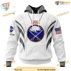 Space Force NASA Astronaut NHL Personalized Buffalo Sabres Hoodie 3D 1