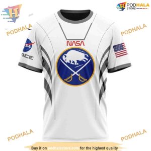 Space Force NASA Astronaut NHL Personalized Buffalo Sabres Hoodie 3D 3