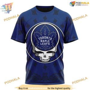 Special Grateful Dead Design NHL Toronto Maple Leafs Hoodie 3D 3