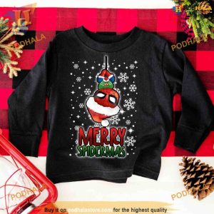 Spiderman Merry Spidermas Shirt, Funny Xmas Gifts