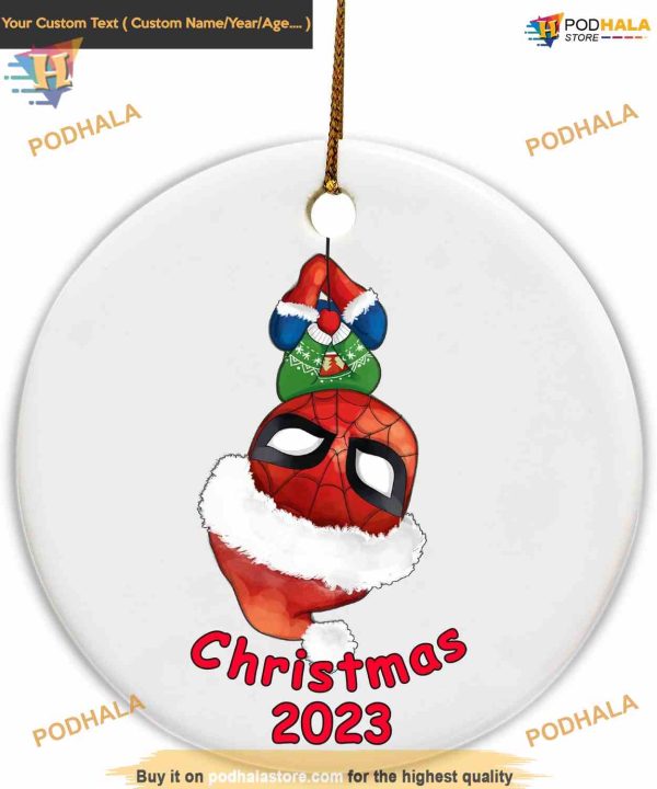 Spidey Christmas Ornaments 2023, Disney World Christmas Ornaments for Kids
