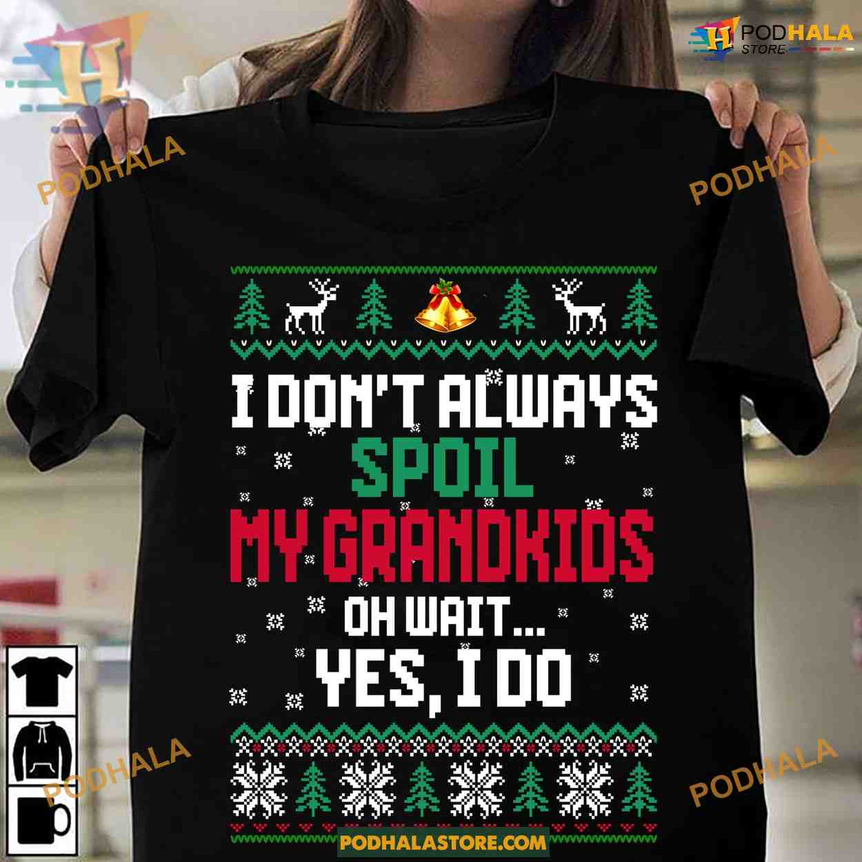 Spoil Grandkids Christmas Shirt, Best Family Christmas Gifts Spoil Grandkids Christmas Shirt, Best Family Christmas Gifts