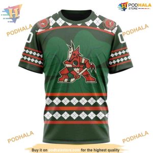 St Patrick's Day Hockey NHL Kits Unique Arizona Coyotes Arizona Coyotes Hoodie 3D 3