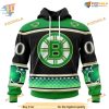 St Patrick's Day Specialized Unisex NHL Boston Bruins Hoodie 3D, Celebration-Themed Merch