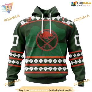 St Patricks Day Buffalo Sabres Personalized NHL Hoodie Unisex 3D Apparel 1
