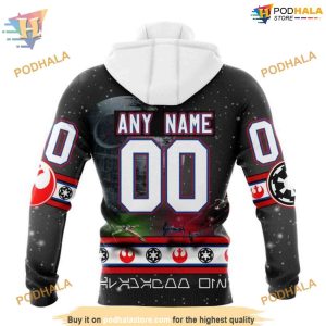 Star Wars Design NHL Arizona Coyotes Hoodie 3D Custom Arizona Coyotes Sci Fi Apparel 2