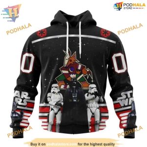Star Wars May 4th NHL Arizona Coyotes Hoodie 3D Special Design Arizona Coyotes Merch 1