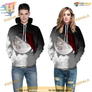 Starry Christmas Hat Hoodie, Creative & Funny Xmas Gifts