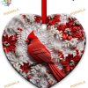 Starry Snowflakes Cardinal Ornament, Family Tree Decoration