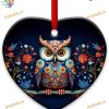 Starry Snowflakes Owl 2023 Family Christmas Ornaments