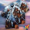 Stay Cool Santa Christmas Aloha Shirt, Santa Claus Hawaiian Shirt