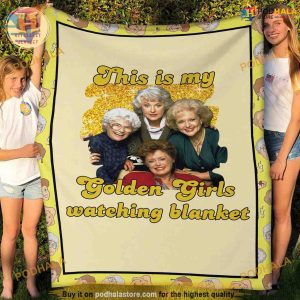 Stay Golden Friendship Blanket, Funny Family Christmas Gift