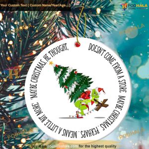 Stores Wisdom Grinch Ornament The Grinch Christmas Decorations 2