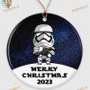 Storm Trooper 2023 Star Wars Xmas Ornament, Personalized Family Gift