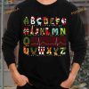 Strange Alphabet Lights Ugly Xmas Shirt, Funny Xmas Gifts
