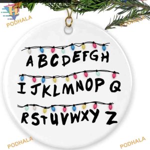 Stranger Things Lights 2023 Christmas Ornament, Personalized Family Gift