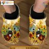 Sunflower Garden Chicken Farm Crocs, Perfect Chicken Lover Gift, Stylish