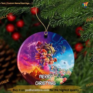 Superhero Themed Xmas Ornament, Disney Christmas Tree Decor 2023 for Kids