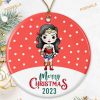 Superhero1 2023 Christmas Ornament, Funny Family Tree Decoration