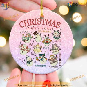 Swift Christmas Ts Version Ornament Taylor Swift Christmas Ornament 2
