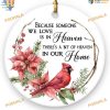 Sympathy Gift Ideas Cardinal Ornament, Family Christmas Tree Ornaments