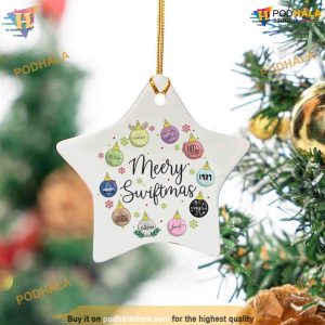 TS Christmas Ornament Swifty Holiday Gift Album Themed Xmas Decor 2
