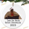 TWAS The Nizzle Before Christmizzle 2023 Funny Christmas Ornaments