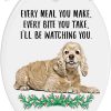 Tan American Cocker Spaniel 2023 Ornament, Personalized Puppy Owner Gifts