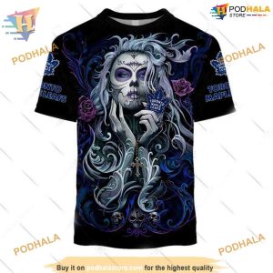 Tattoo Girl Artwork 2023 Unisex NHL Toronto Maple Leafs Hoodie 3D 2
