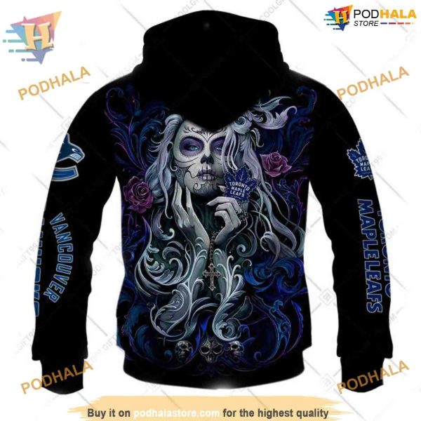 Tattoo Girl Artwork 2023 Unisex NHL Toronto Maple Leafs Hoodie 3D