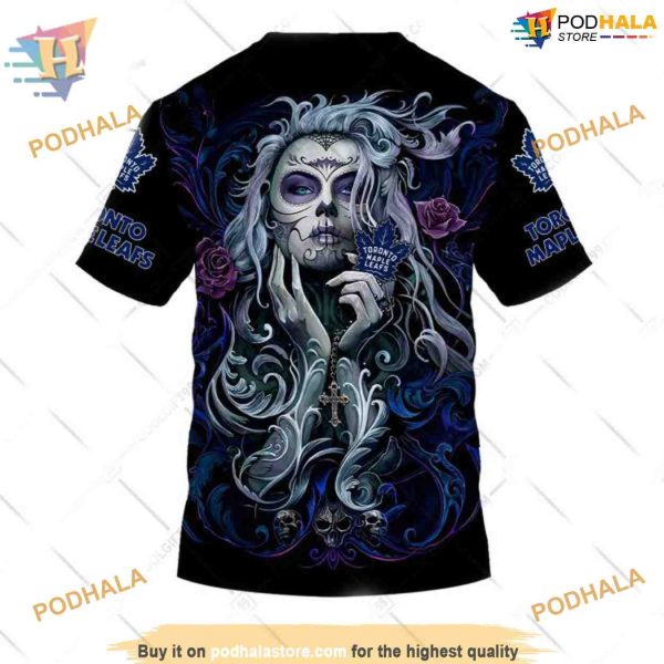 Tattoo Girl Artwork 2023 Unisex NHL Toronto Maple Leafs Hoodie 3D