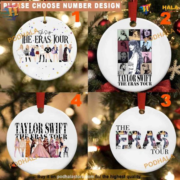 Taylor Christmas Ornament, Unique Shape, Personalized Family Christmas Ornaments