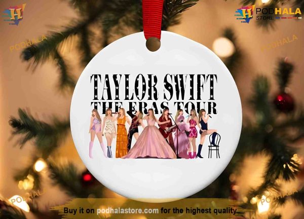 Taylor Christmas Ornament, Unique Shape, Personalized Family Christmas Ornaments