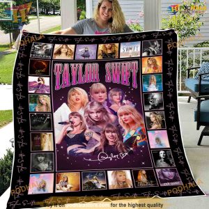 Taylor Inspired Comfort Fleece Blanket, Creative Christmas Gift Blanket