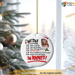 Taylor My Day Booked Ornament Personalized Family Christmas Ornaments 2